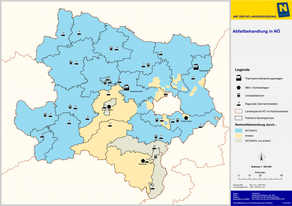 Abfallbehandlung in Niederösterreich