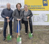 Feierlicher Spatenstich für Psychosoziale Tagesstätte in Tulln Feierlicher Spatenstich für Psychosoziale Tagesstätte in Tulln