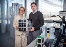 Landeshauptfrau Johanna Mikl-Leitner und R-Space CEO Carsten Scharlemann.
