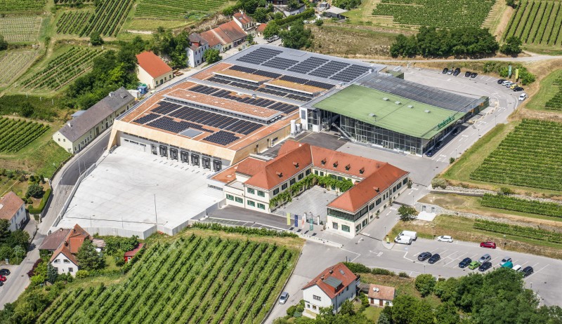 Herbst Neubau Lagerlogistik, Flaschenfüllanlage_Erweiterung Gär- u. Lagerkeller in Krems