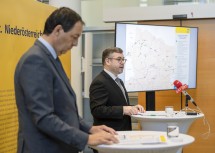 Landesrat Schleritzko sprach am heutigen Donnerstag zu Details über Verkehrsinfrastruktur-Projekte für das nördliche Niederösterreich.