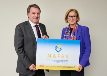 Landeshauptfrau Johanna Mikl-Leitner und WKNÖ-Präsident Wolfgang Ecker.