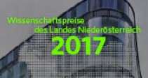 Wissenschaftspreise des Landes Niederösterreich 2017