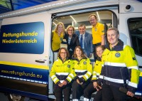 Neues Einsatzleitfahrzeug für die Rettungshunde Niederösterreich