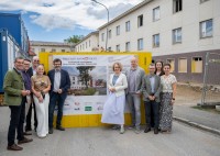 Baufortschritt beim „Seniorenwohnen Stephansberg“ in Horn
