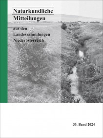 Naturkundliche Mitteilungen aus den Landessammlungen Niederösterreich, Band 33