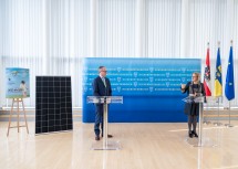 Pressekonferenz zum Klima- und Energieprogramm 2021 – 2025 mit Landeshauptfrau Johanna Mikl-Leitner und LH-Stellvertreter Stephan Pernkopf