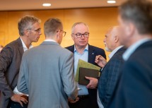 LH-Stellvertreter Stephan Pernkopf beim Hochwasserschutz-Dialog mit den Gemeinden.