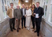 Im Rahmen der Veranstaltung „Auf der Walz“ wurde auch die Ausstellung „Terrain Vague“ im Südbahnhotel besucht.