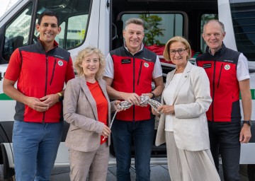 LH Mikl-Leitner und LR Prischl zur Bergrettung Niederösterreich/Wien