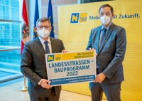 LR Schleritzko informierte über das NÖ Straßenbauprogramm 2022