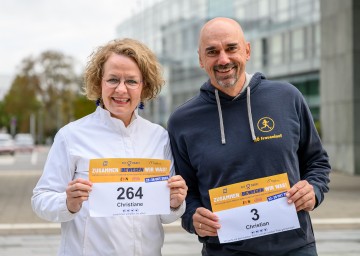 Initiatorin Christiane Teschl-Hofmeister und Organisator Christian Kohl