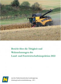 Tätigkeitsbericht der Land- und Forstwirtschaftsinspektion 2022