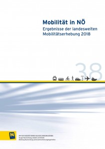 Mobilität in Niederösterreich - Ergebnisse der Mobilitätserhebung 2018,  Schriftenreihe Heft 38