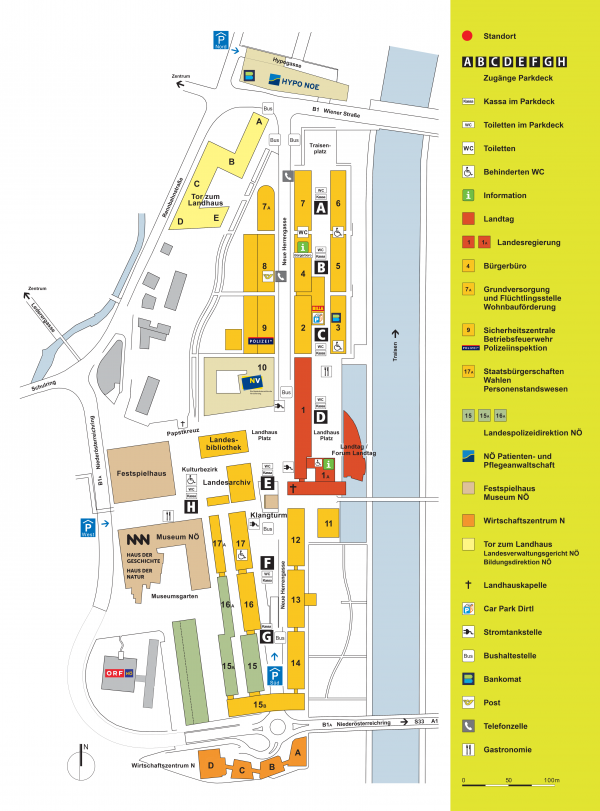 Lageplan Landhaus in druckfähiger Größe