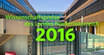 Wissenschaftspreise des Landes Niederösterreich 2016