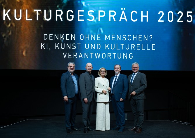 LH Mikl-Leitner beim „Kulturgespräch 2025“