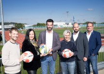 LH-Stellvertreter Udo Landbauer freut sich, dass die Hochwasserhilfe Sport für Heimstättenvereine im SPORTZENTRUM Niederösterreich gesichert ist.