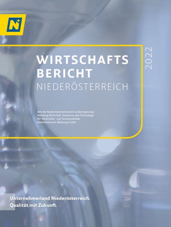Cover des Wirtschaftsberichtes 2022