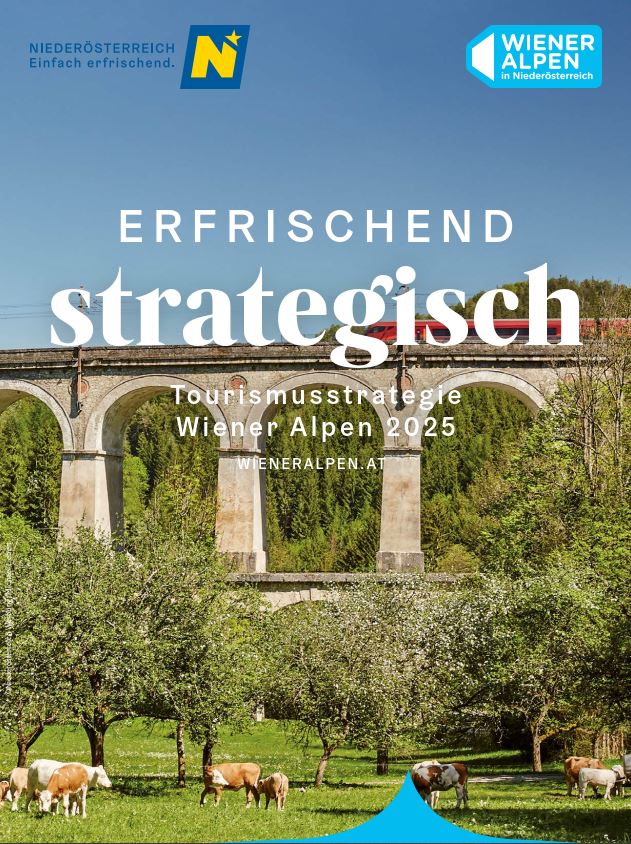 Cover der Tourismusstrategie Wiener Alpen